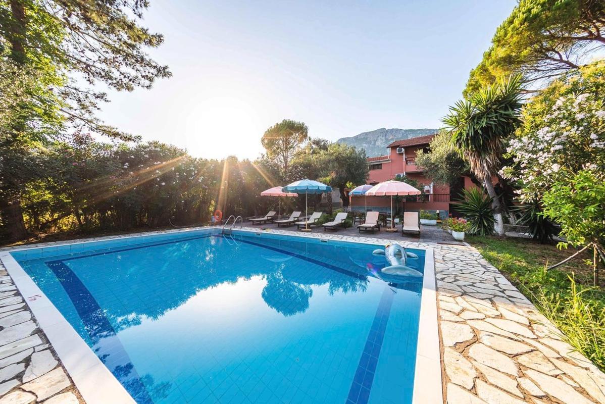 Mimosa Apartments With Pool Paleokastritsa Exterior foto